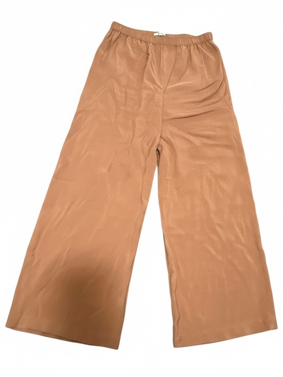 Madewell Pants - Madewell Wide-Leg Elastic Waist Pants Burnt Orange Color Small